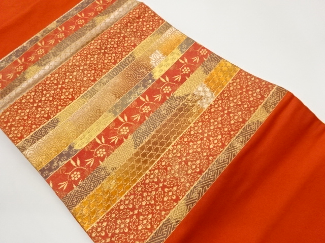 JAPANESE NAGOYA OBI / WOVEN CLASSICAL PATTERN